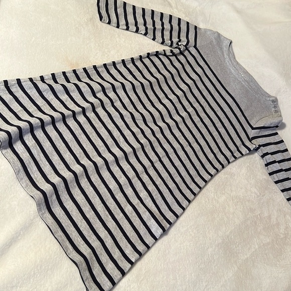 L.L. Bean PS Breton Nautical Style Dress - Picture 1 of 12